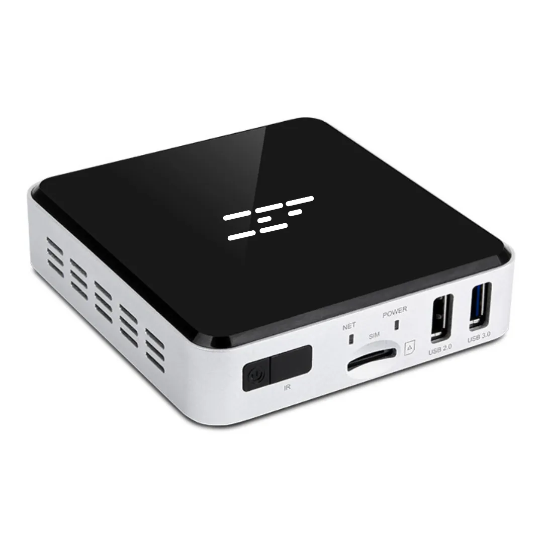 CEF branded streaming media player, the set-top hardware that runs the hotel TV platform in each room